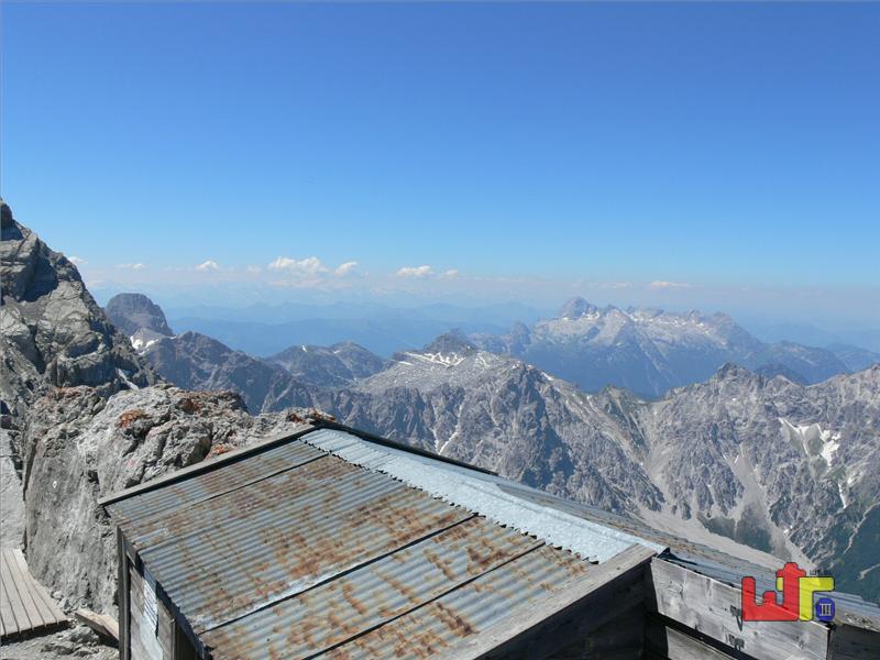 Eine sehr gute Aussicht vom Hocheck (2651m)